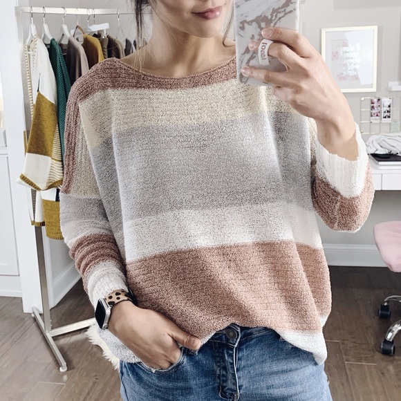 FINAL SALE❗️Serenity Lightweight Knit Sweater - Picture 7 of 7